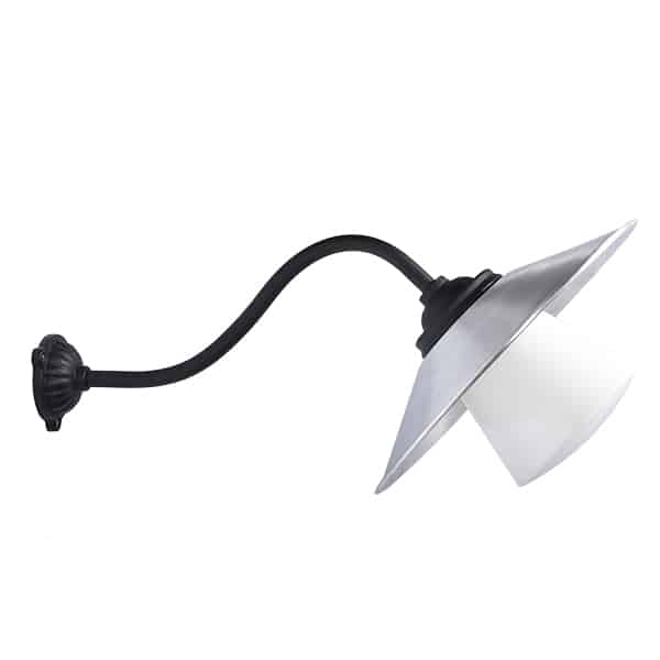 Bahnhofslampe 45° 57cm tief