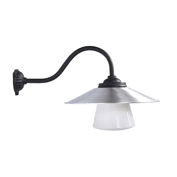 Bahnhofslampe 90° 52cm tief