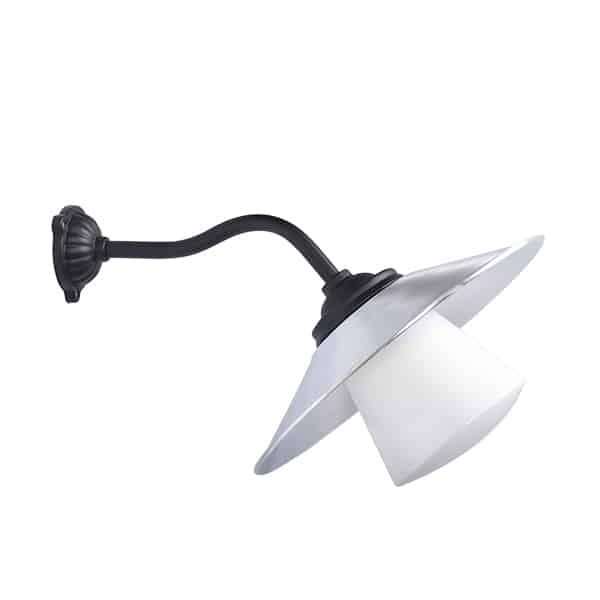 Bahnhofslampe 45° 45cm tief