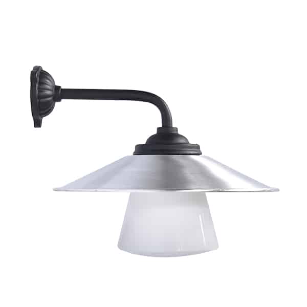 Bahnhofslampe klein 90° 40cm tief