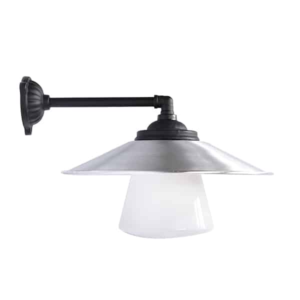 Bahnhofslampe 90° 40cm tief