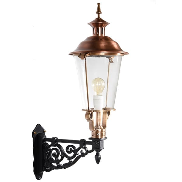 Wandleuchte Haga Kupfer rund H:80cm