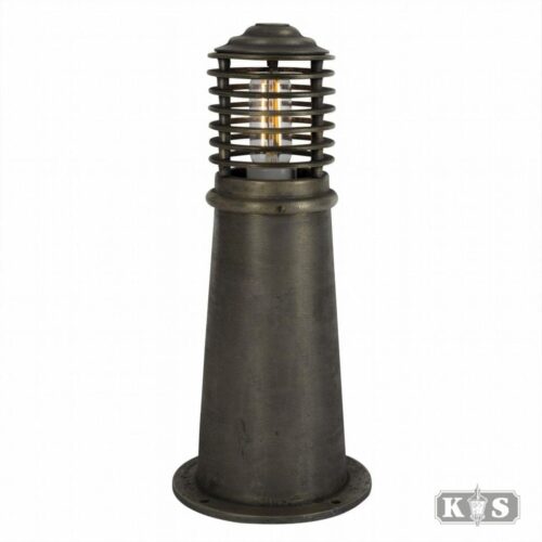 Schiffslampe Hafen 2 antik Messing