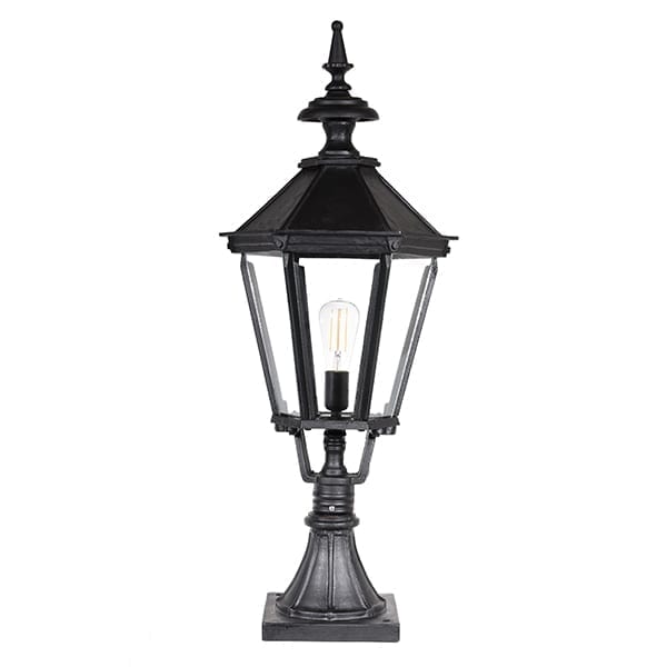 Torleuchte Gusseisen Haväng L H88 sechseckig