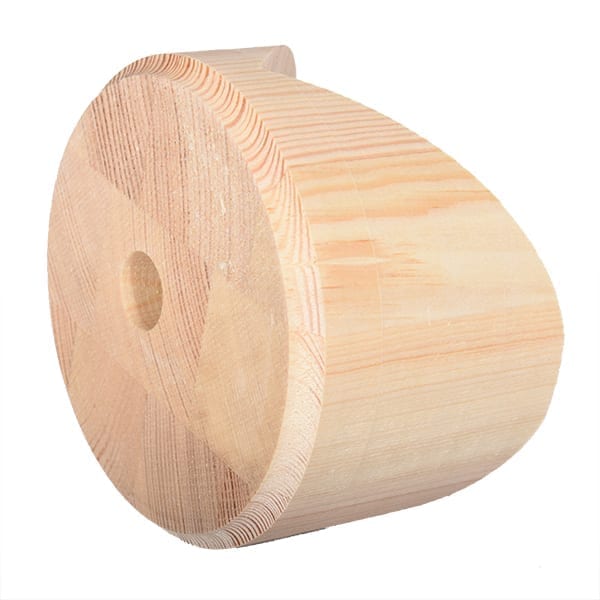 Eckhalterung stabile Lampe Kiefer Ø12cm