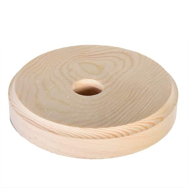 Befestigungsplatte Kiefer Ø12cm