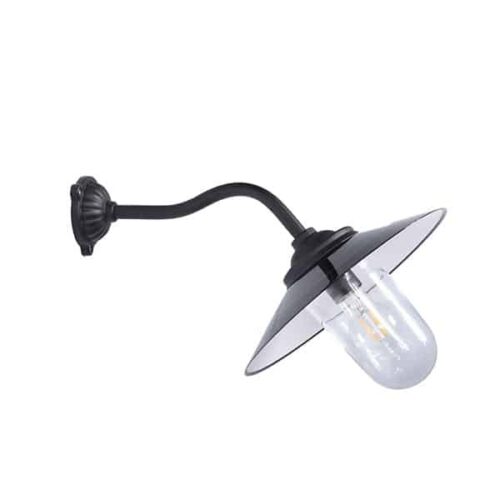 Stalllaterne aus Gusseisen 45°/45cm tief