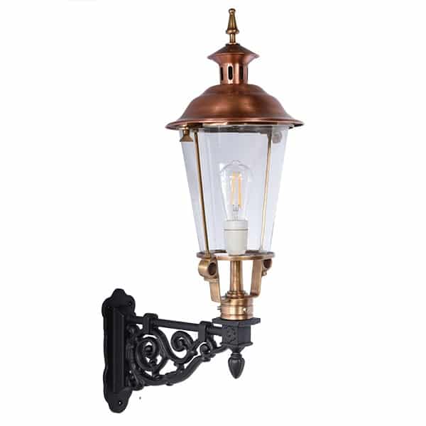 Wandleuchte aus Gusseisen konisch H:79cm