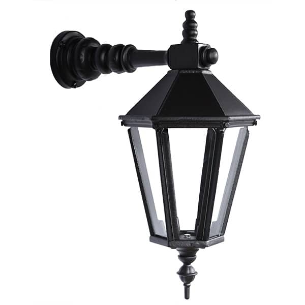 Wandleuchte Gusseisen hängend 6k H:49cm