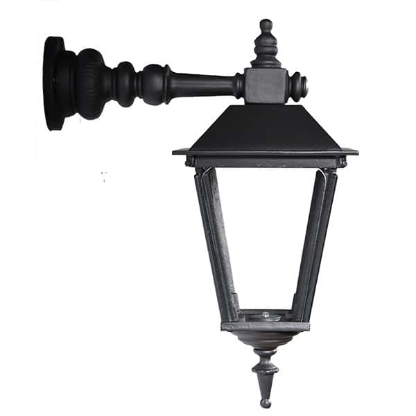 Wandleuchte Gusseisen hängend 4k H:67cm