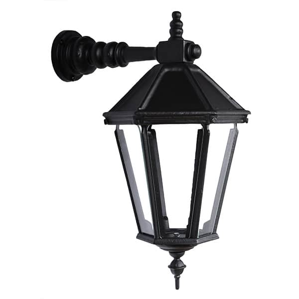 Wandleuchte aus Gusseisen hängend 6k H:52cm