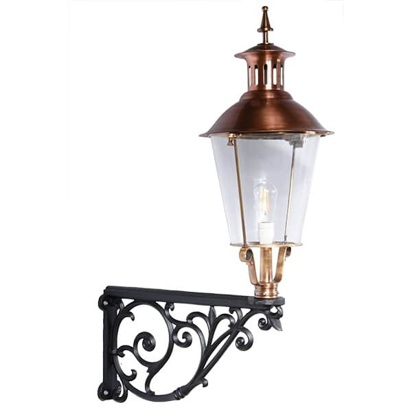 Wandleuchte Gusseisen konisch H:115cm