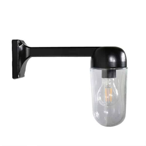 Funkis Lampe gerade stabiles Glas
