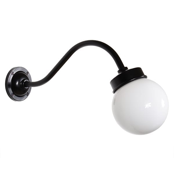 Landhauslampe Arvid 45 schwarz