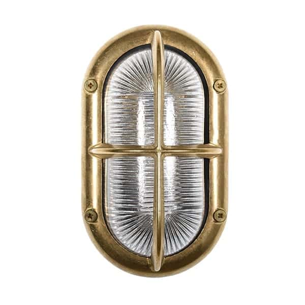 Palma de Mallorca Klarglas Messing