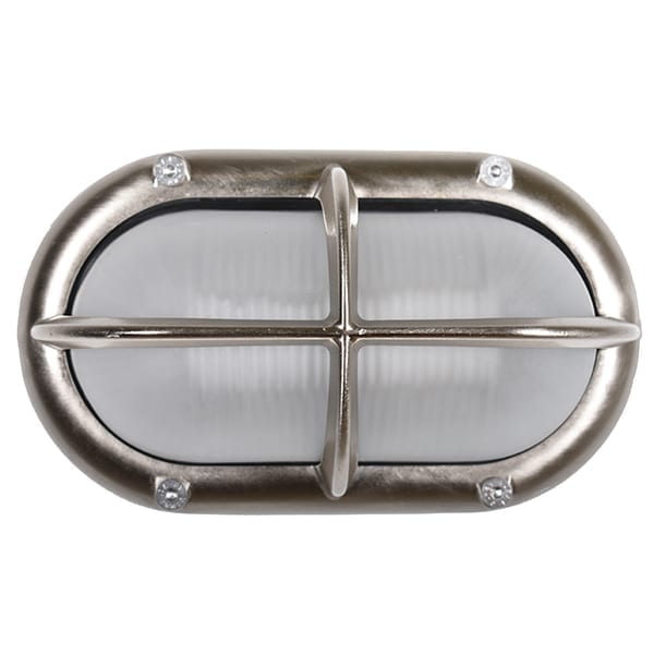 Palma de Mallorca mattiertes Glas nickel