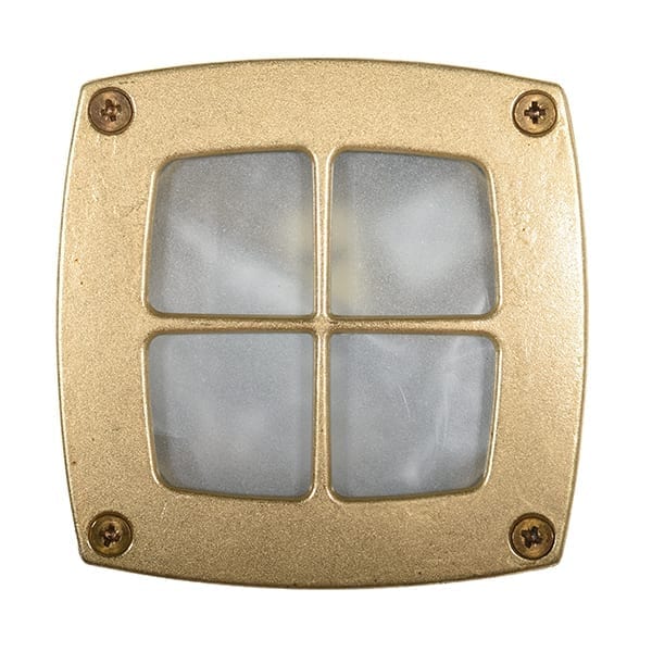 Port de Soller mattiertes Glas Messing