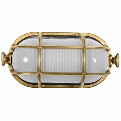 Valldemosa mattiertes Glas Messing