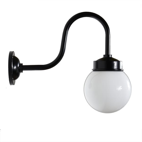 Landhauslampe Vendela 90 schwarz