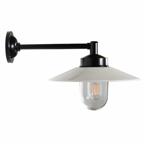 Stallleuchte Utö gerade 90 weiß