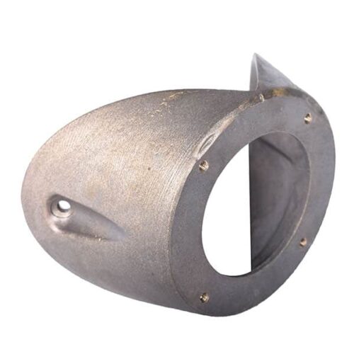 Eckhalterung stabile Lampe geformt Ø12cm Messing