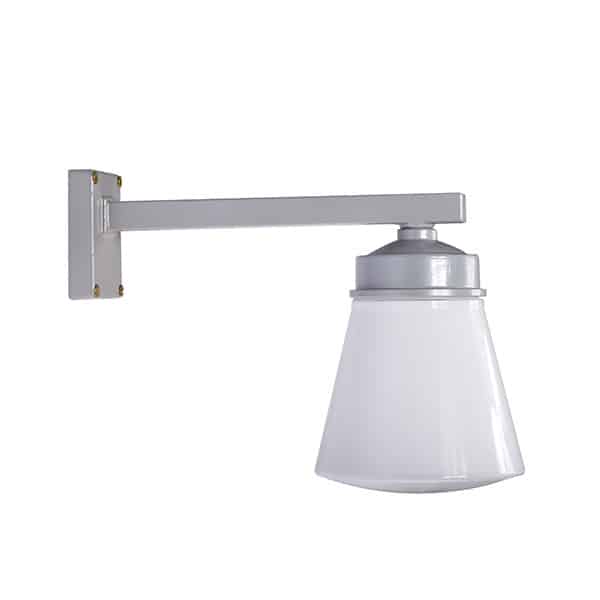 Funkis Lampe gerade konisches Glas